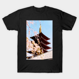 Japan - 'Sakura Temple' T-Shirt